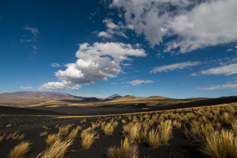 El desierto negro de Argentina